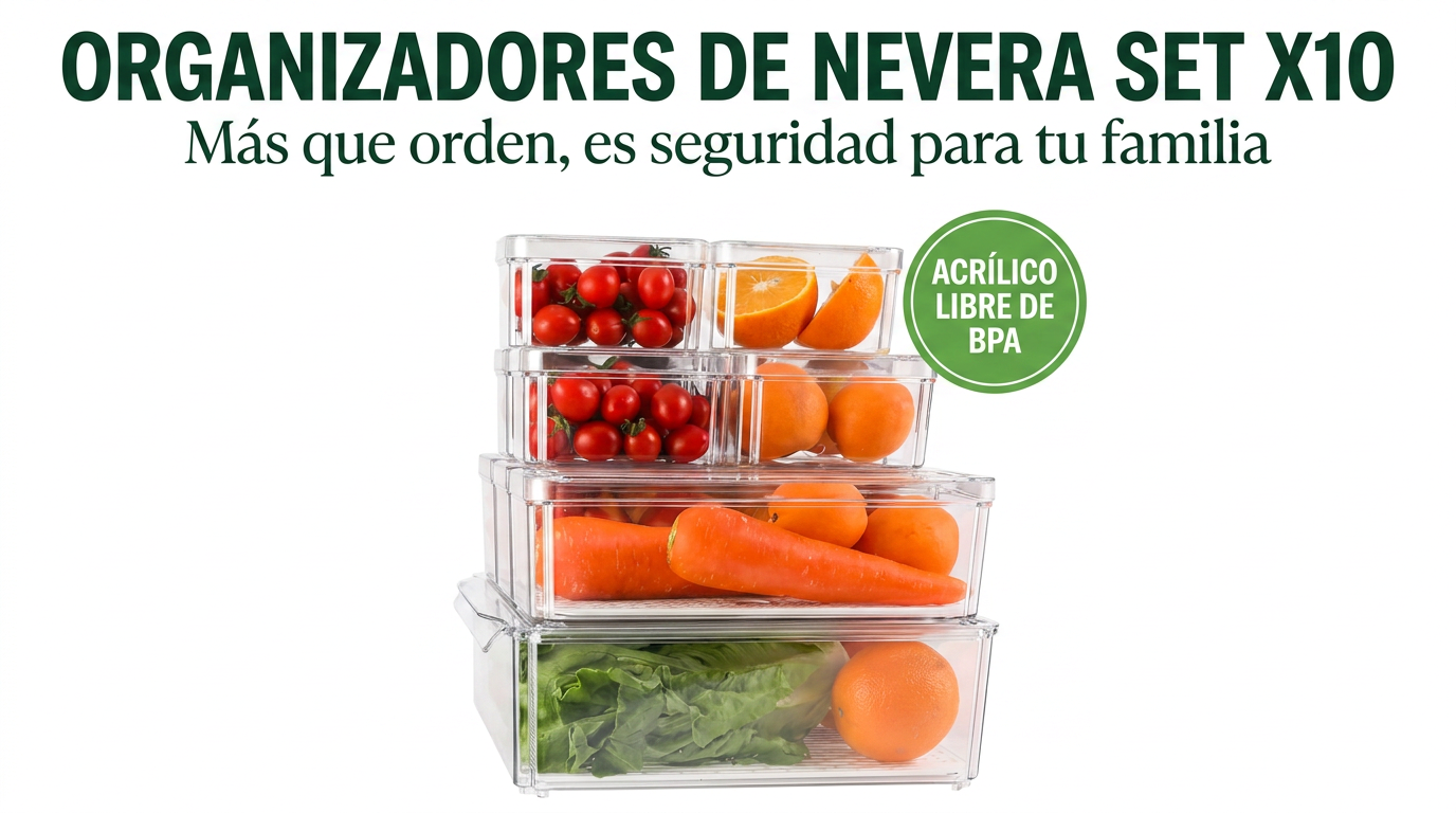 Organizadores de Nevera Set x10