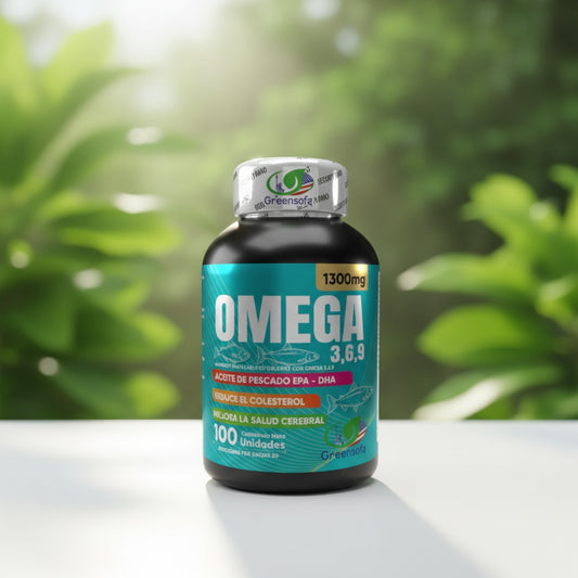 OMEGA 3,6,9 con Vitaminas C y E - Pack X2
